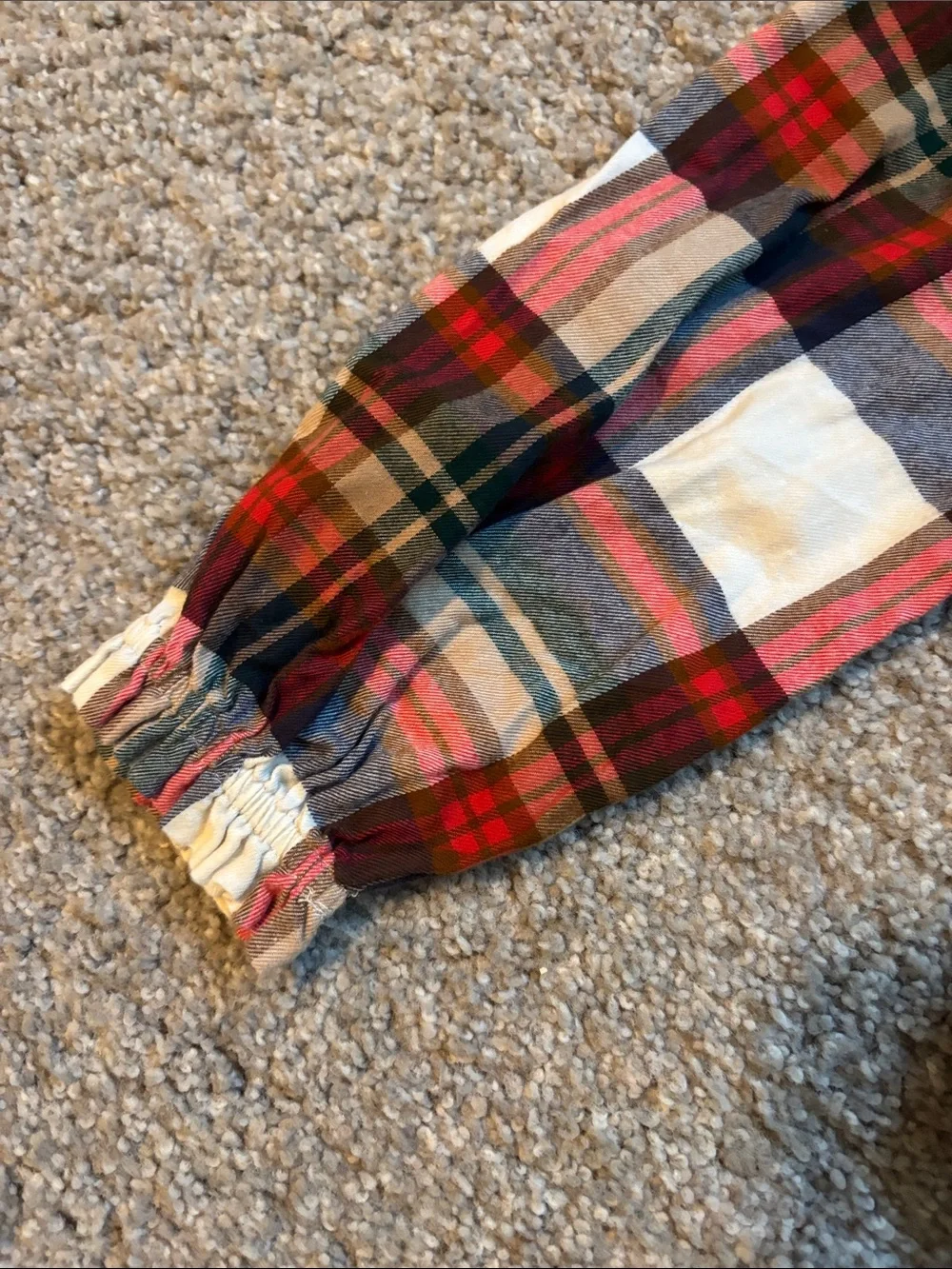Crewcuts plaid button